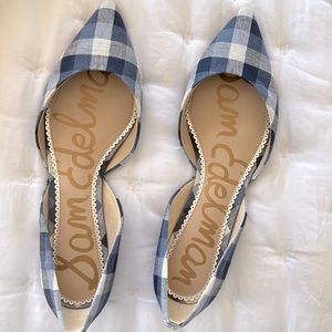 Sam Edelman checkered flats